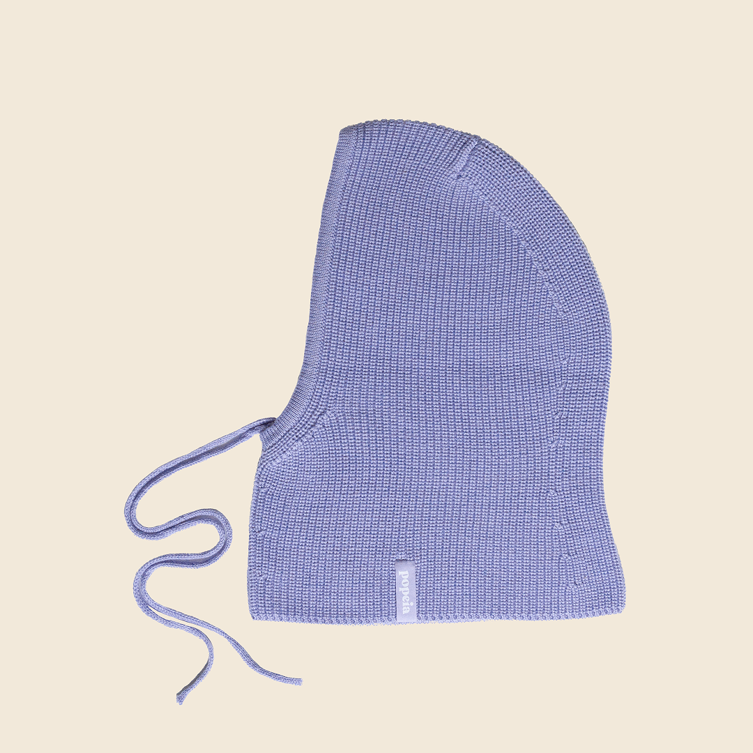 Merino Wool Balaclava - Lilac
