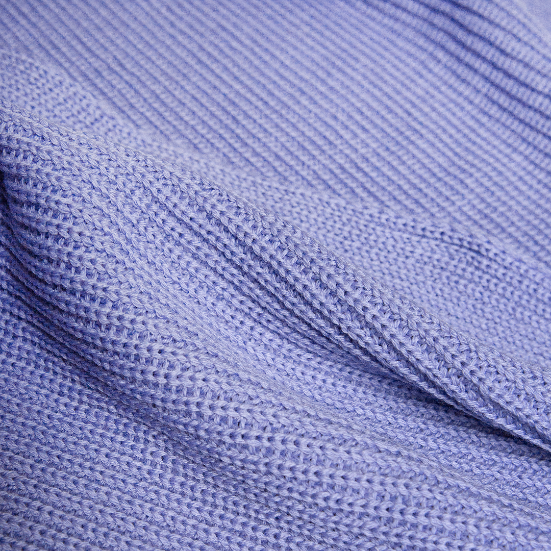 Schal aus Merinowolle - Lila