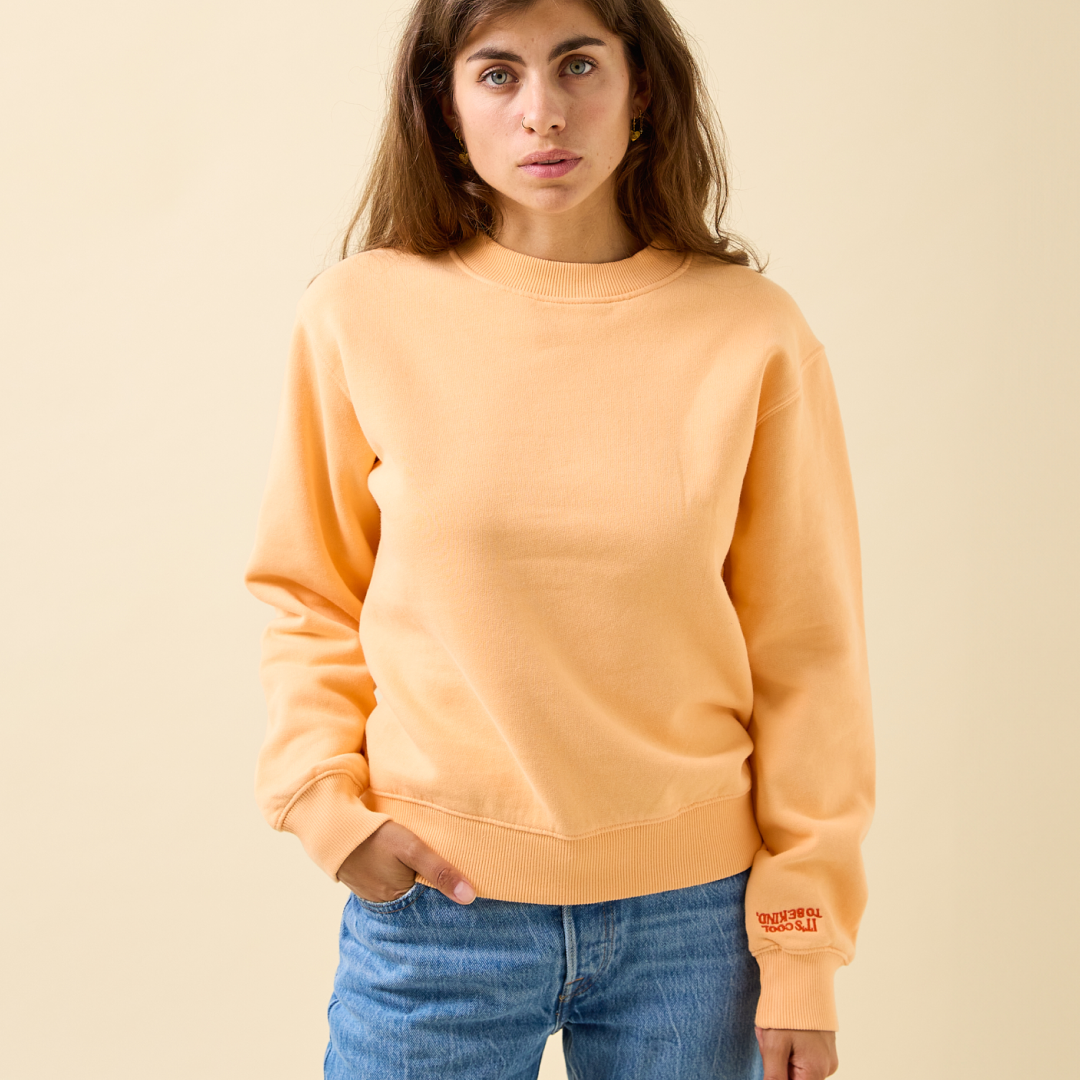 Kindness Sweater Set in Apricot