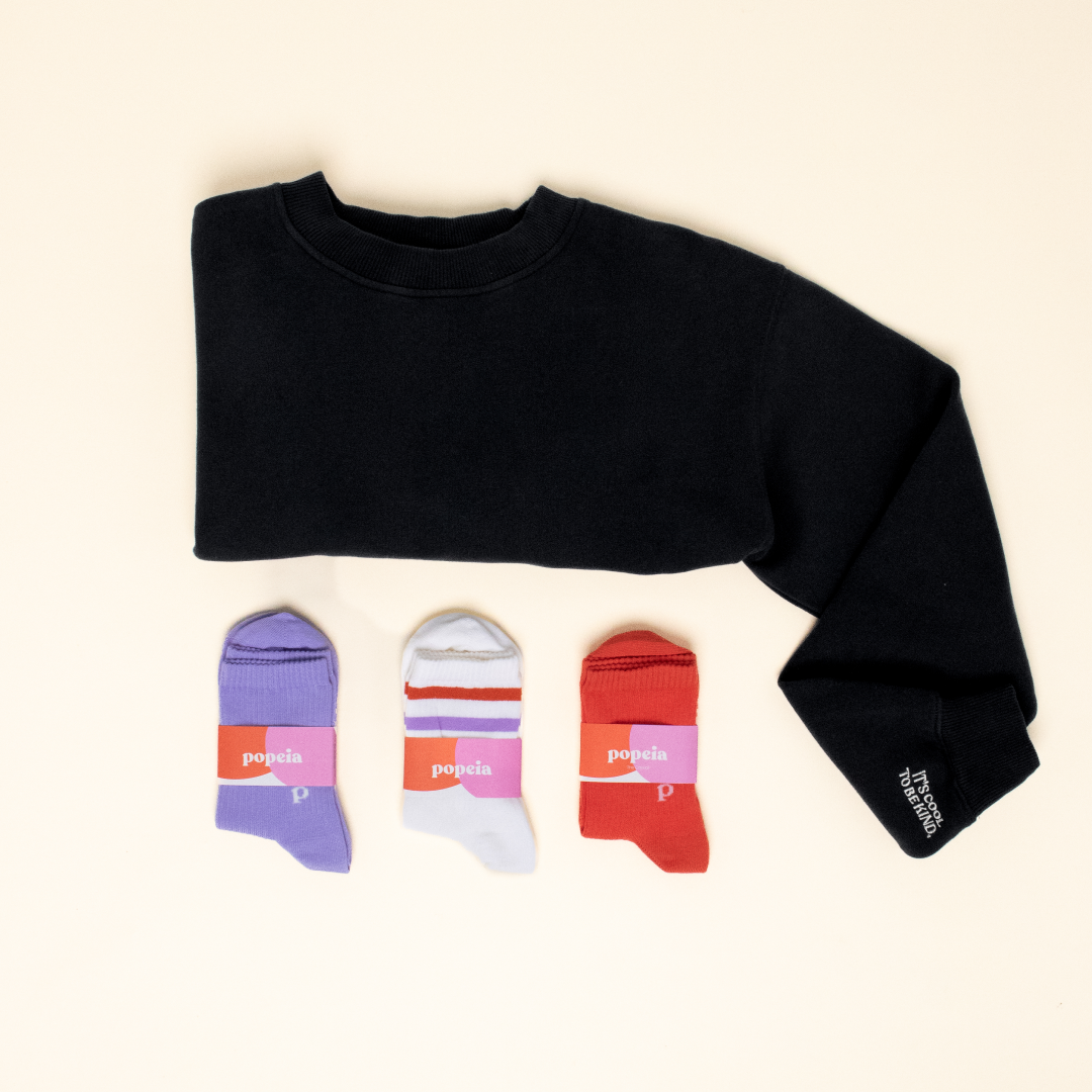 Kindness Sweater Set in Black