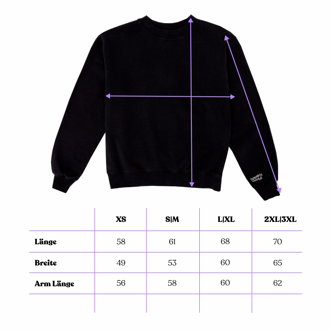 Kindness Sweater Set in Black