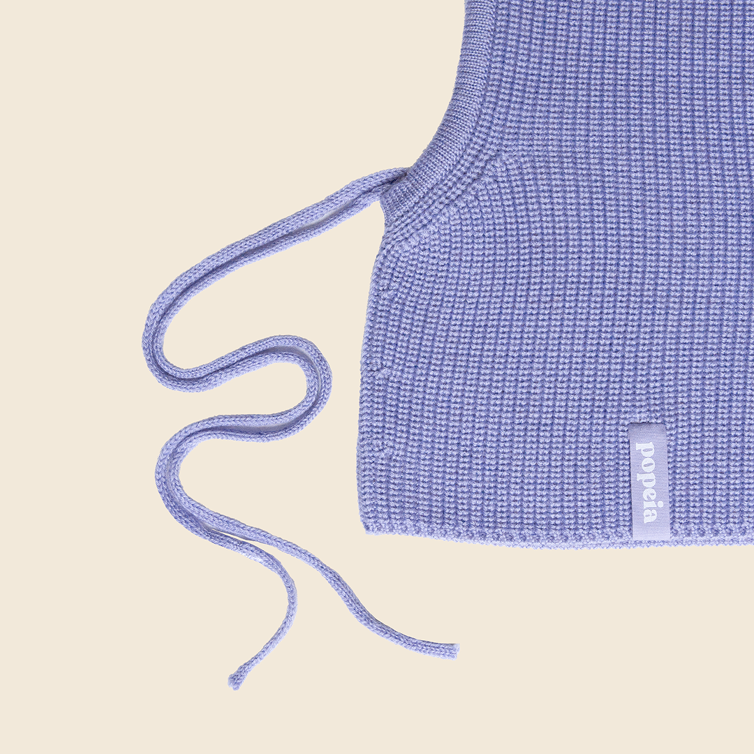 Merino Wool Balaclava - Lilac