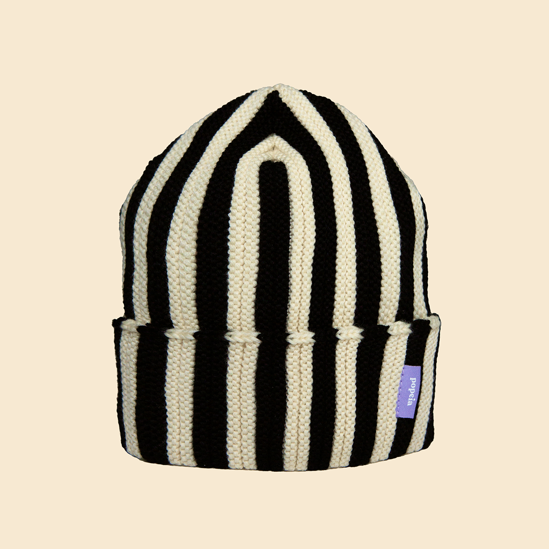 Special Beanie & Schal im Set - Schwarz