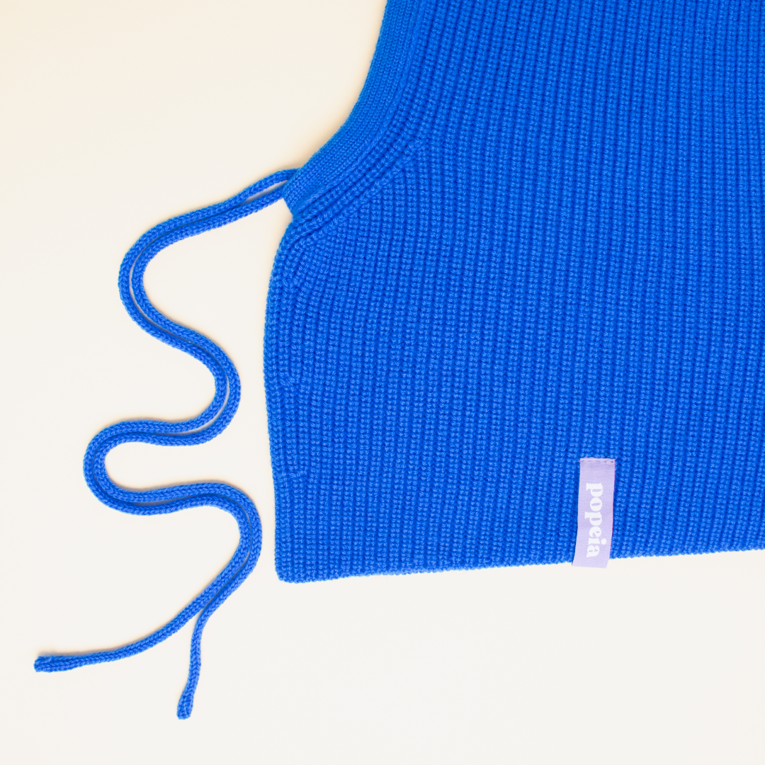 Merino Wool Balaclava - Blue