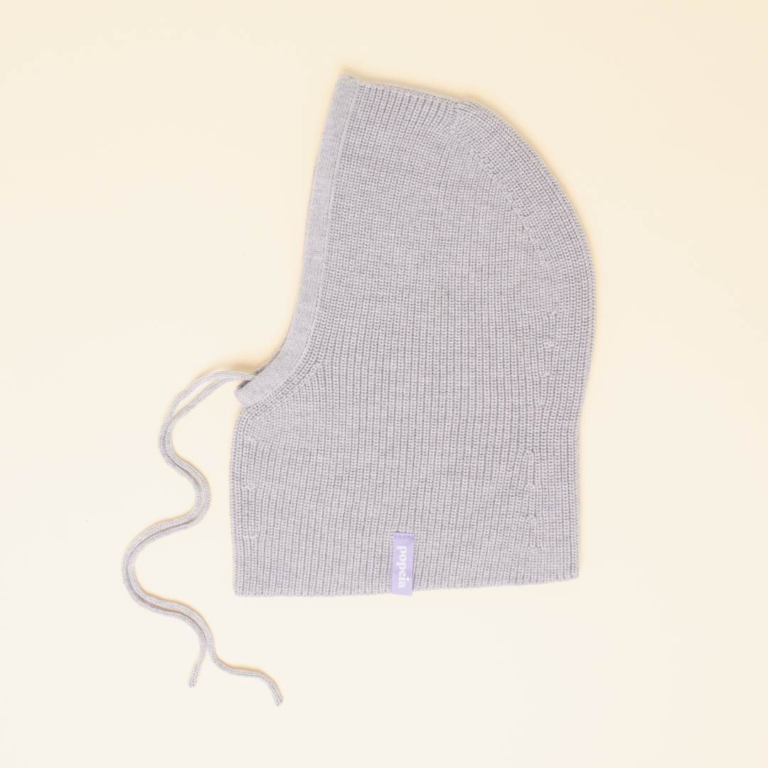 Merino Wool Balaclava - Grey