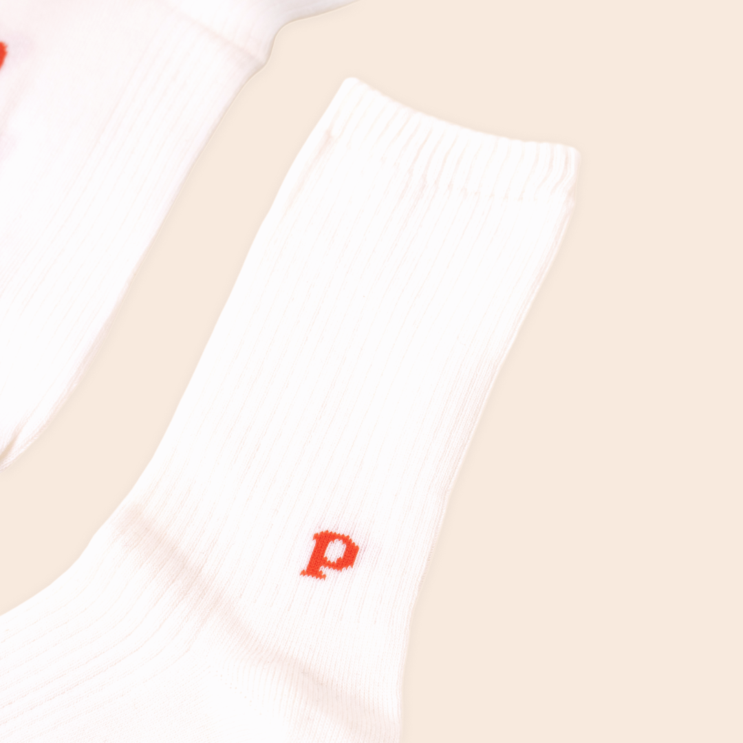 Matching Mama - 6er-Set (The Casual) : Socken aus Bio-Baumwolle in Off-White