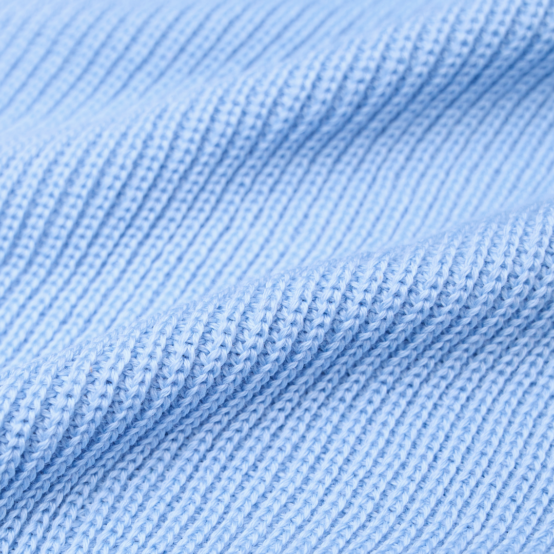 Merino Wool Scarf - Light Blue