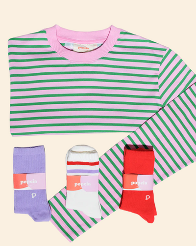 Stripy Love: Knallig und cool 🩷💚