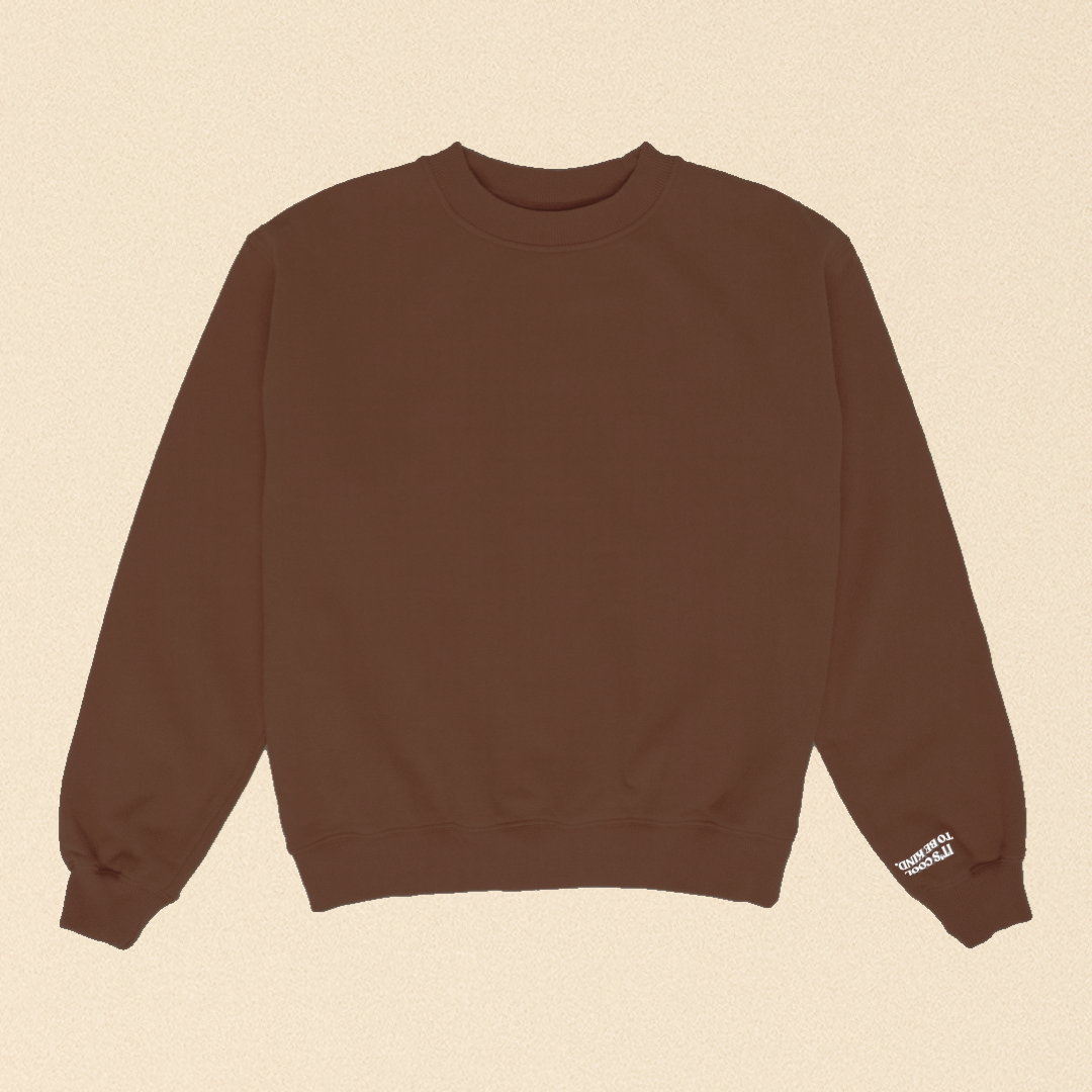 Kindness Sweater in Dark Brown