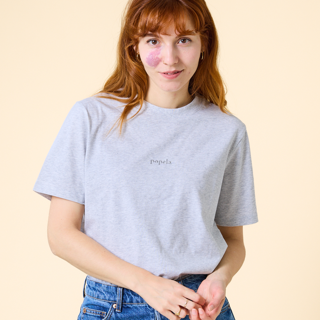 Organic Cotton T-Shirt in Grey