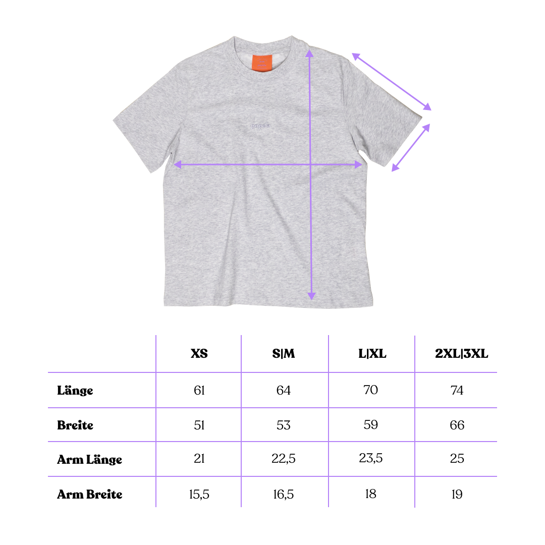 Organic Cotton T-Shirt in Grey