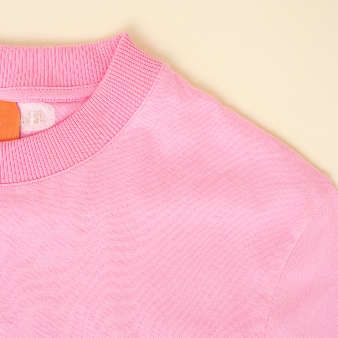Organic Cotton T-Shirt in Pink