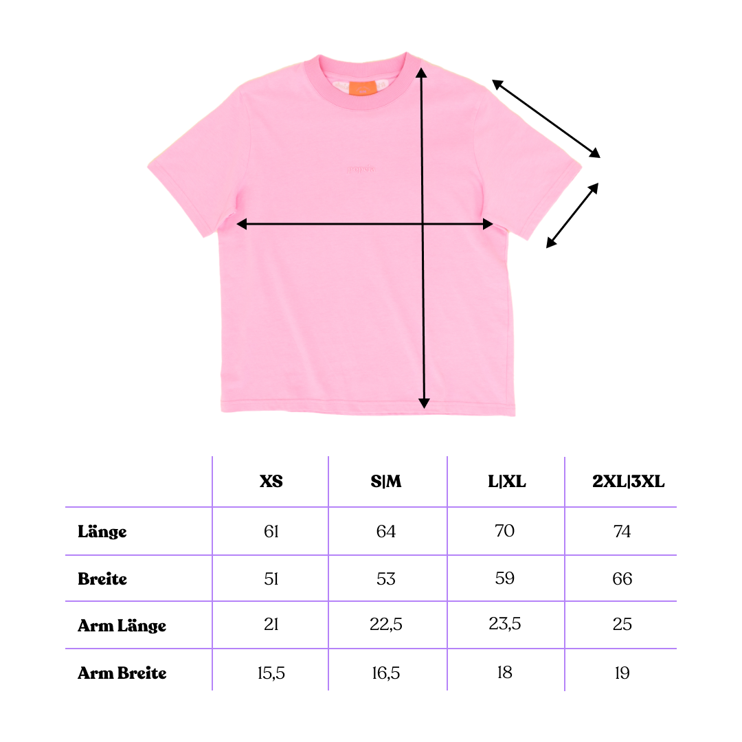 Organic Cotton T-Shirt in Pink