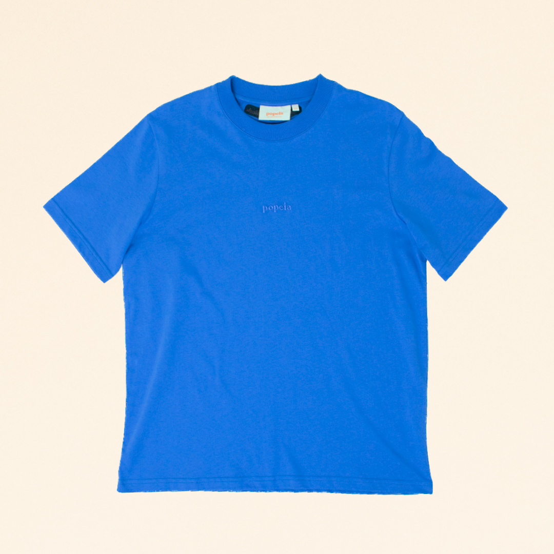 Organic Cotton T-Shirt in Royal Blue