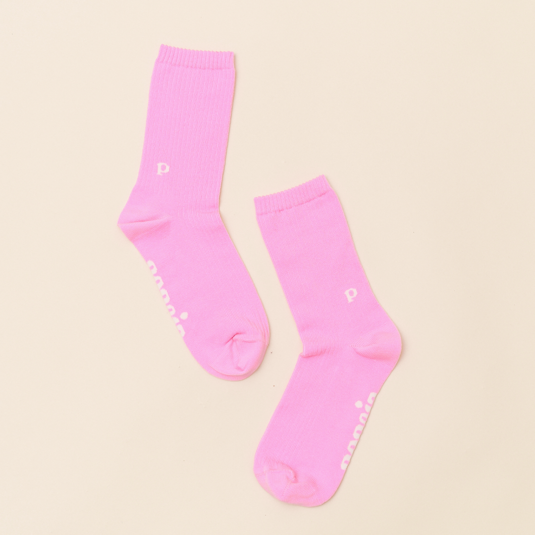 ‍The Casual - Socken aus Bio-Baumwolle in Pink (100% off)