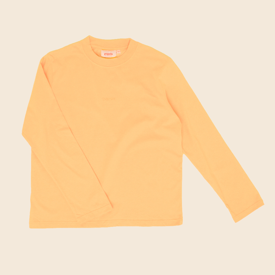 Langarmshirt Set in Apricot