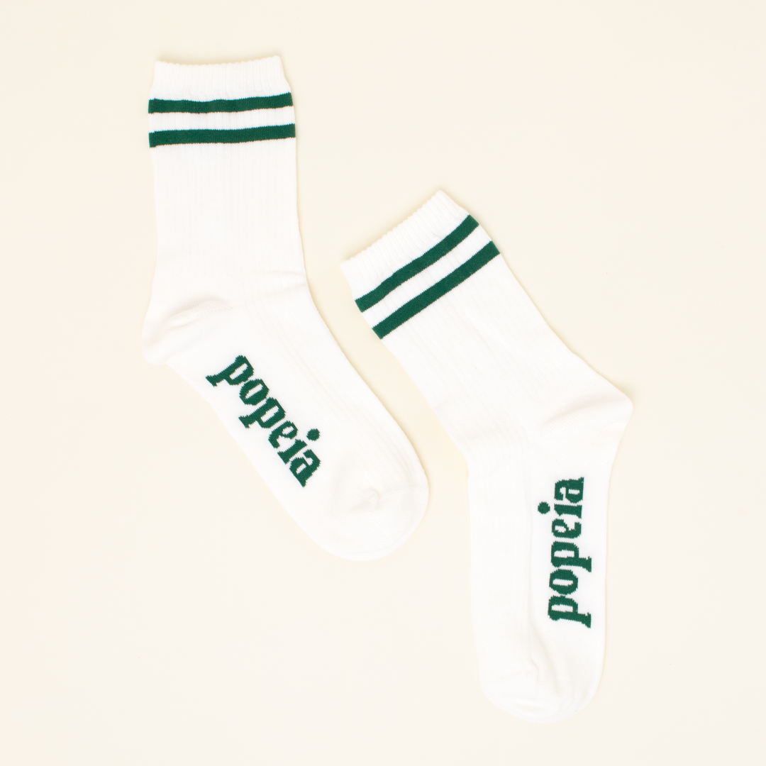 ‍The Sporty - Socken aus Bio-Baumwolle in Grün (100% off)
