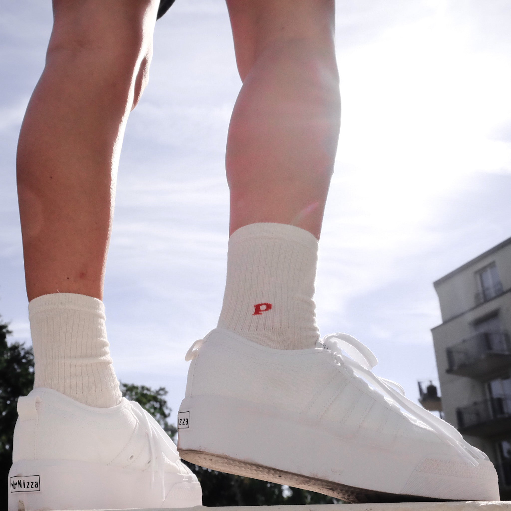 The Casual - Organic Cotton Socks in Off-White