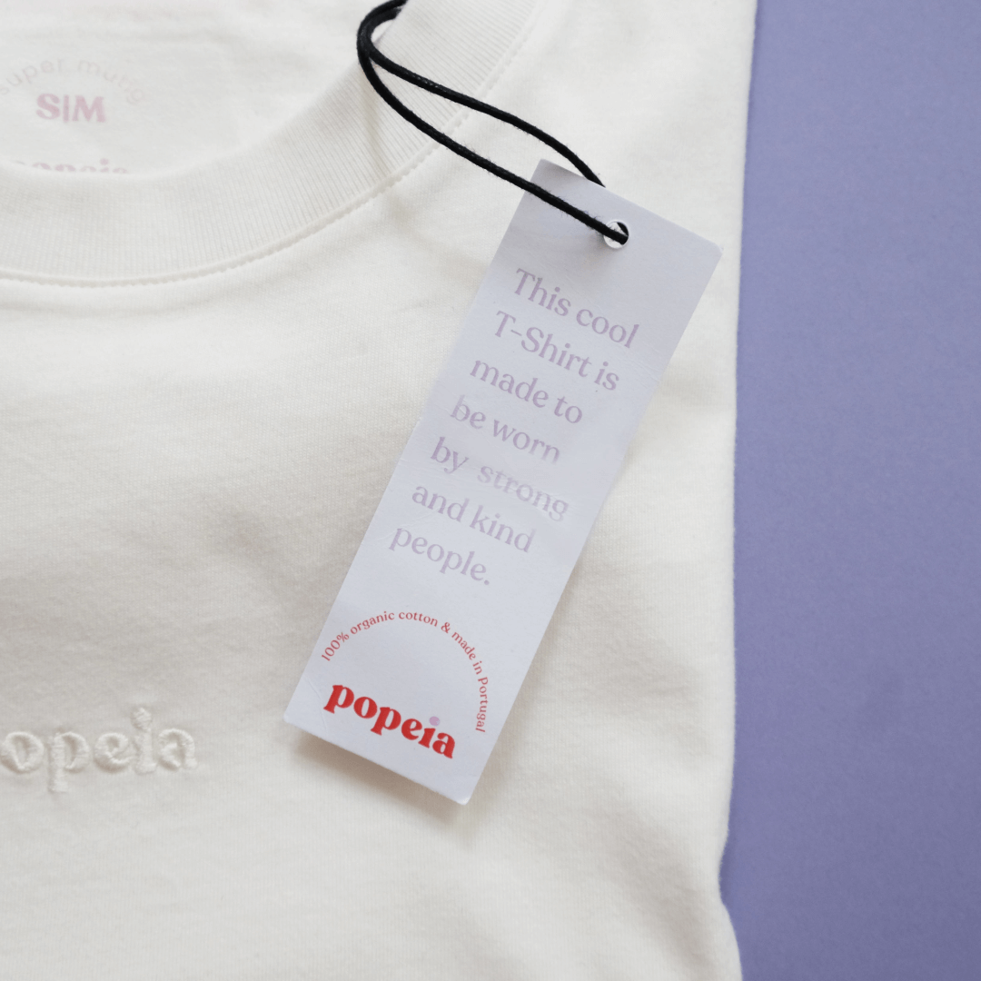 Organic Cotton T-Shirt in Off-White